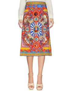 Юбка до колена Dolce & Gabbana