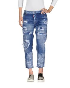 Джинсовые брюки-капри Dsquared2
