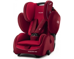Автокресло Recaro «Young Sport Hero» 9-36 кг Indy Red