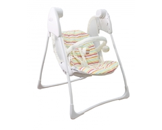 Качели напольные Graco «Baby Delight» Candy Stripe белый