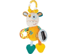 Подвеска Жирафики «Жирафик Дэнни» с пищалкой, зеркальцем, прорезывателями
