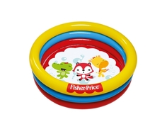 Бассейн надувной Bestway Fisher Price для игры с 25 шариками 91x26 см