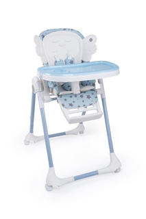 Стульчик для кормления Happy Baby «Wingy» голубой
