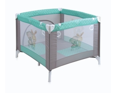 Манеж Lorelli «Play Station» Grey/Green Friends