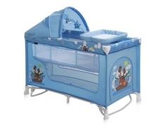 Манеж Lorelli «Nanny 2» Plus Rocker Blue Adventure