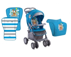 Коляска прогулочная Lorelli «Foxy» Blue Adventure