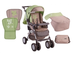 Коляска прогулочная Lorelli «Combi» Green&amp;Beige Zephyr