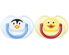 Пустышка Philips AVENT Classic «Животные» 0-6 мес. в ассортименте