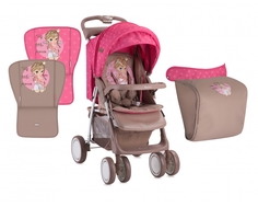 Коляска прогулочная Lorelli «Foxy» Rose&amp;Beige Princess