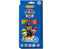 Карандаши цветные Paw Patrol 12 цветов