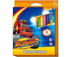 Фломастеры Вспыш 12 цветов Blaze