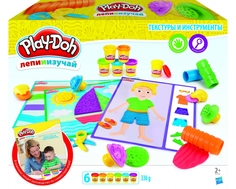 Игровой набор Play-Doh «Текстура и инструменты»