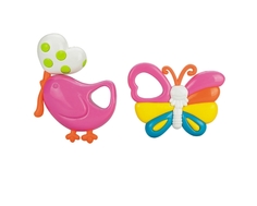 Набор погремушек Жирафики «Птичка и бабочка»