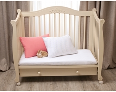 Комплект наволочек на молнии Li-Ly 60х40 см 2 шт. трикотаж горох/розовый Kupu Kupu