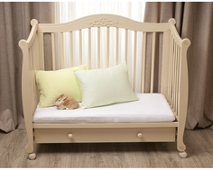 Комплект наволочек на молнии Li-Ly 60х40 см 2 шт. трикотаж лапки/салат Kupu Kupu