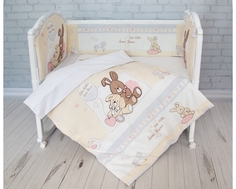 Комплект в кроватку Baby Nice «Милый дом» 6 пр.