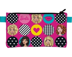 Пенал Seventeen Barbie с одним отделением на молнии