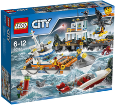 Конструктор LEGO City Coast Guard 60167 Штаб береговой охраны