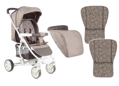 Коляска прогулочная Lorelli «S-300» с накидкой на ножки Beige