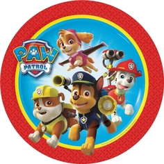 Тарелки одноразовые Paw Patrol 6 шт.
