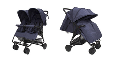 Коляска для двойни Cozy Smart Duo Navy Melange