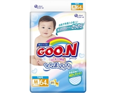 Подгузники Goo.N M (6-11 кг) 64 шт. Goon