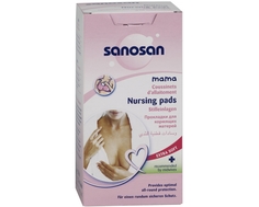 Прокладки для груди Sanosan «Mama» впитывающие одноразовые 30 шт.