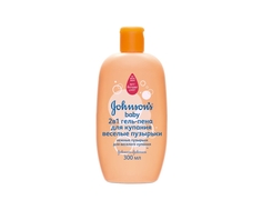 Гель-пена для купания Johnsons baby 2 в 1 «Веселые пузырьки» 300 мл