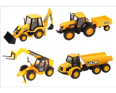 Машинка HTI «Строительная техника JCB» 1:32 в ассортименте