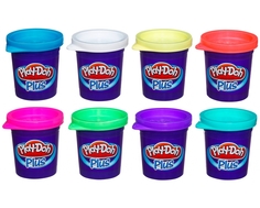 Пластилин Play-Doh «Plus» в банках 8 цветов