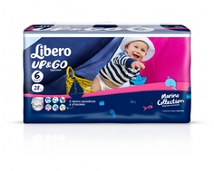 Трусики-подгузники Libero Up&amp;Go 6 (13-20 кг) 28 шт.