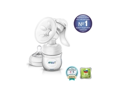 Молокоотсос ручной Philips AVENT «Natural» SCF330/20 с бутылочкой 125 мл
