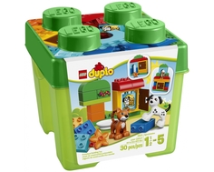 Конструктор LEGO DUPLO 10570 Лучшие друзья: кот и пёс