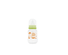 Бутылочка для кормления Lubby «Just LUBBY» с силиконовой соской 0+, 150 мл.