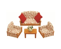 Игровой набор Sylvanian Families «Мягкая мебель для гостиной»