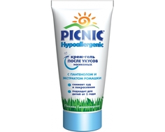 Крем-гель после укусов насекомых Picnic «Hypoallergenic» с пантенолом 30 мл