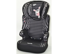 Автокресло Nania «BeFix SP Animals» 15-36 кг серый