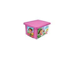 Ящик для игрушек Little Angel «X-BOX Даша-путешественница» 17 л