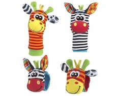 Набор развивающих игрушек Playgro &amp;quot;Jungle Wrist Rattle&amp;quot;