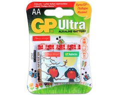 Элемент питания GP Ultra АА с магнитом 4 шт