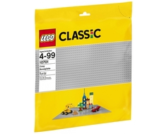 Конструктор LEGO Classic 10701 Строительная пластина серого цвета