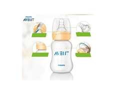 Бутылочка для кормления Philips AVENT «Standard» с силиконовой соской 0+, 125 мл.