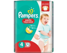 Трусики-подгузники Pampers Pants 4 (9-14 кг) 16 шт.