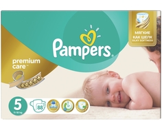 Подгузники Pampers Premium Care 5 (11-18 кг) 88 шт.