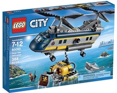 Конструктор LEGO City 60093 Вертолет исследователей моря