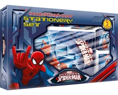 Набор канцелярский Spider-Man в подарочной коробке