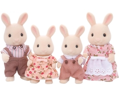 Игровой набор Sylvanian Families «Семья молочных Кроликов»