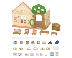 Игровой набор Sylvanian Families «Лесной детский сад» розовый
