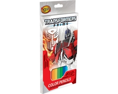 Набор цветных карандашей Transformers «Prime» 12 шт