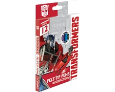 Набор цветных фломастеров Transformers «Prime» 12 шт